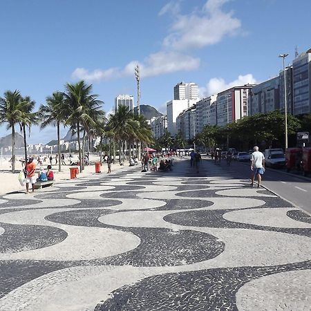 Vista Lateral Mar Copacabana Рио-де-Жанейро Экстерьер фото