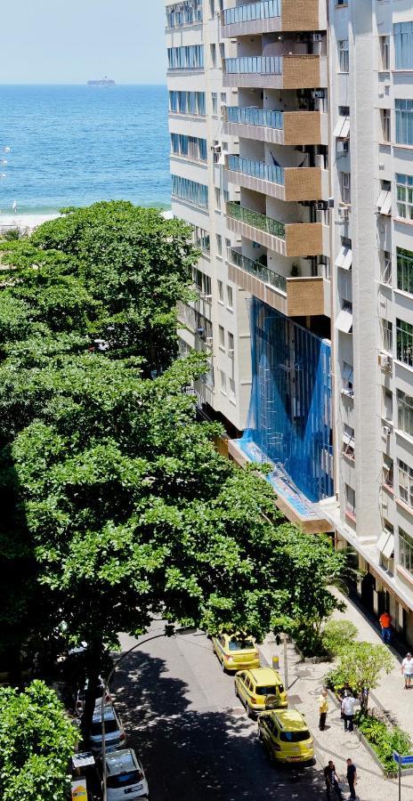 Vista Lateral Mar Copacabana Рио-де-Жанейро Экстерьер фото